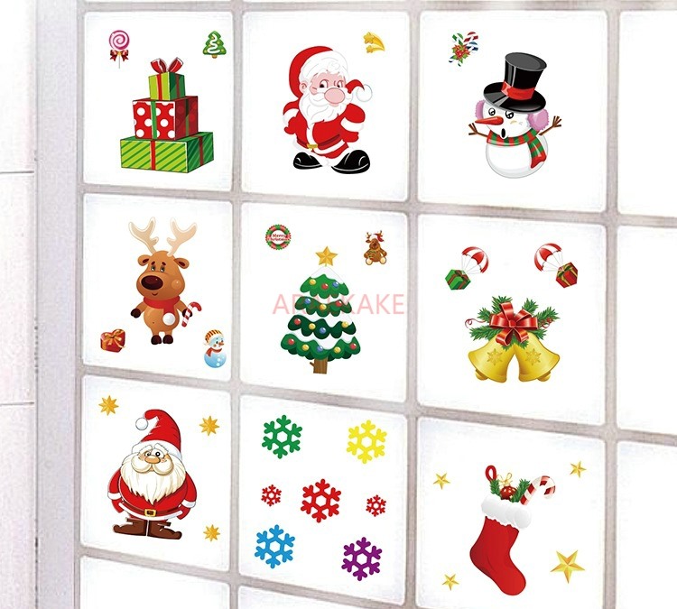 1PCS Removable Christmas Stati - Snowflake Window Decal recensie en prijs