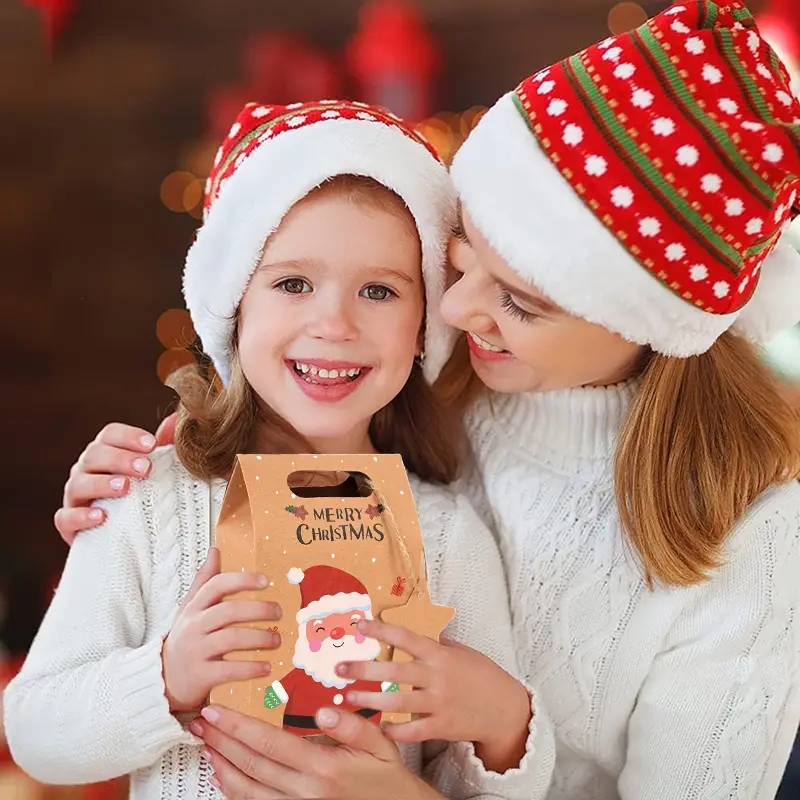 6/12/24Pcs  Christmas Kraft Pa - Advent Calendar Gift recensie en prijs