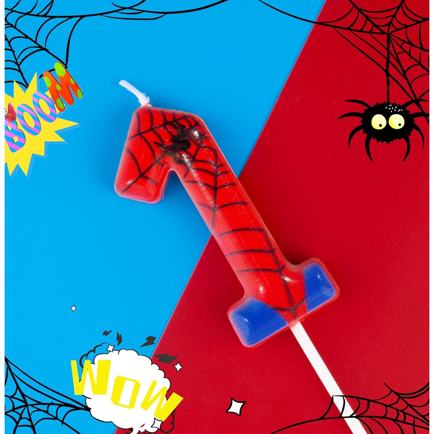 Spider Party 0-9 Birthday Cand - Holiday Candle Set recensie en prijs