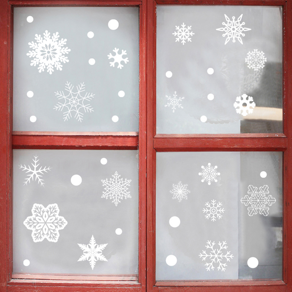 37PCS Gift Xmas Festival Suppl - Snowflake Window Decal recensie en prijs
