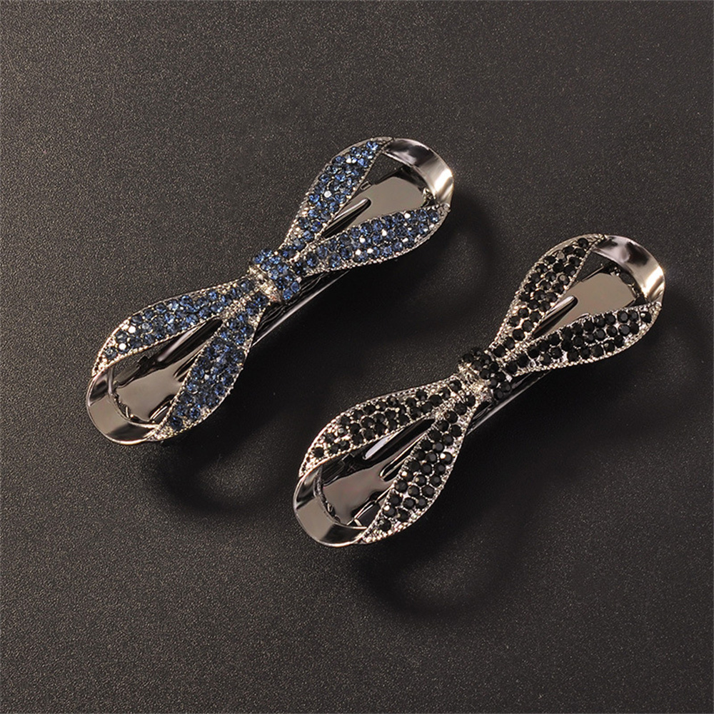 Exquisite Faux Crystal Bow Hai - Ribbon Bow Gift recensie en prijs
