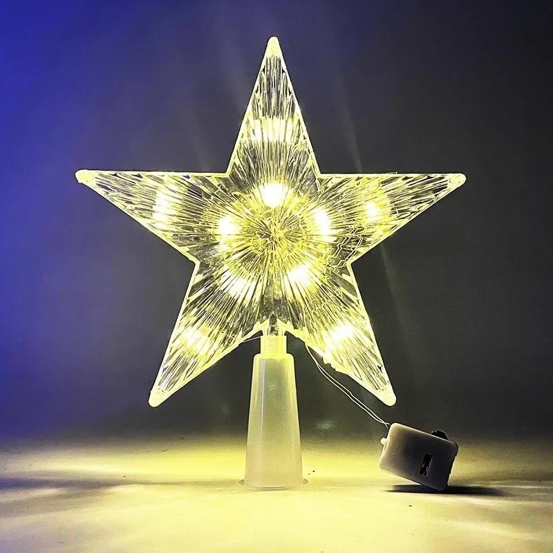 15cm Christmas Decoration Glow - Star Tree Topper recensie en prijs