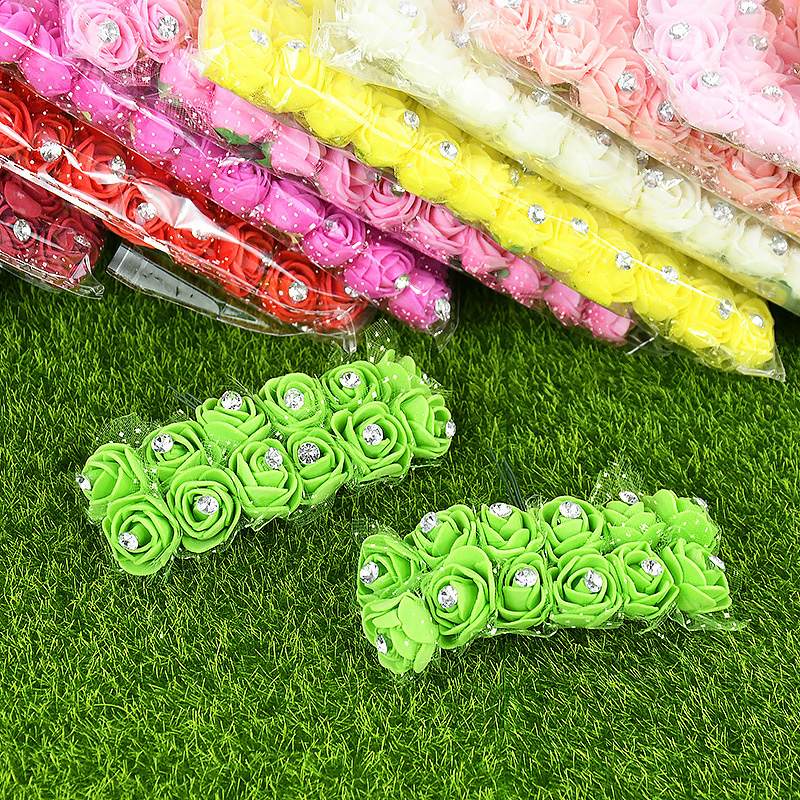 144pcs Mini Artificial Flowers - Christmas Wreath Fake recensie en prijs