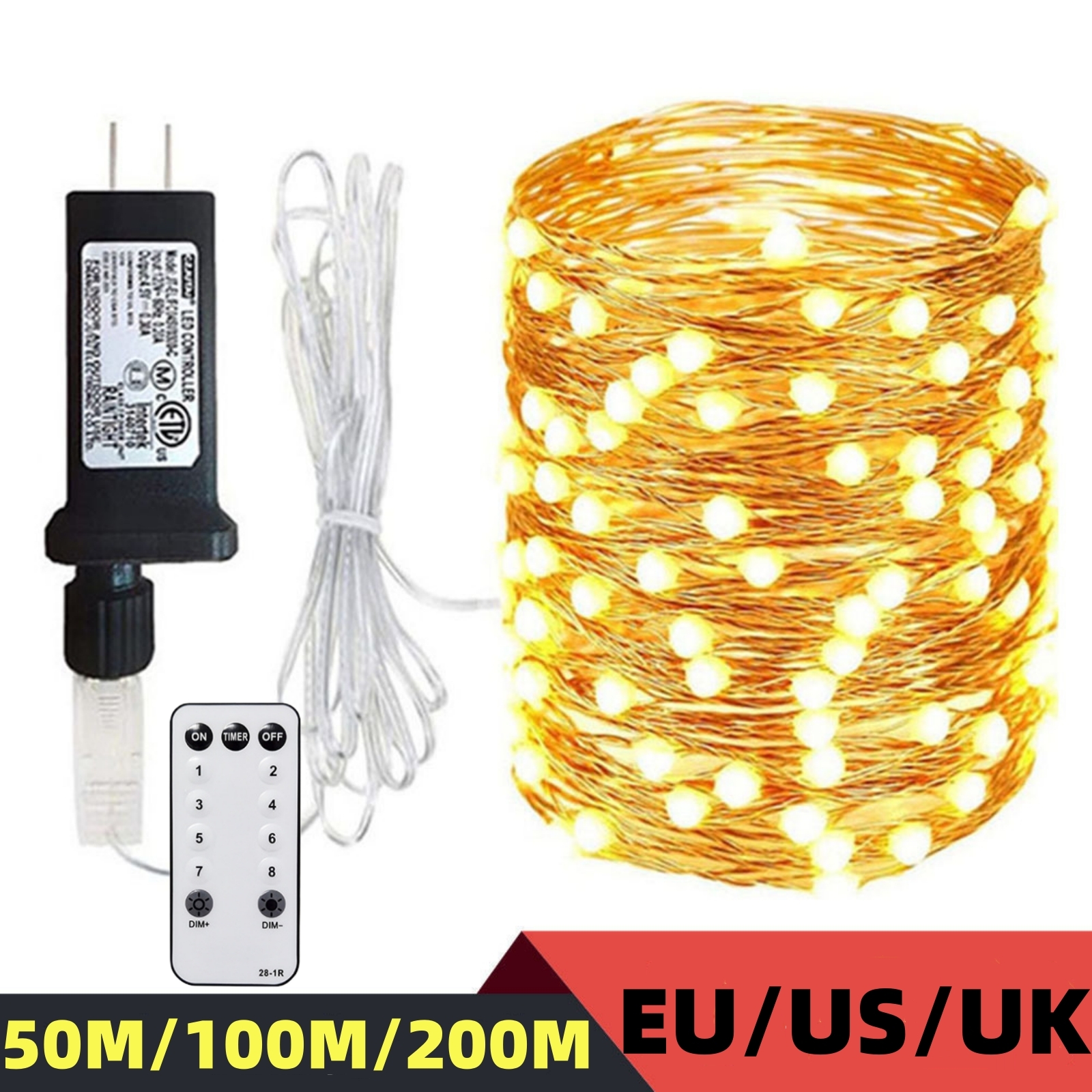 50M 100M 200M Fairy Lights Sil - Led Fairy String Lights recensie en prijs