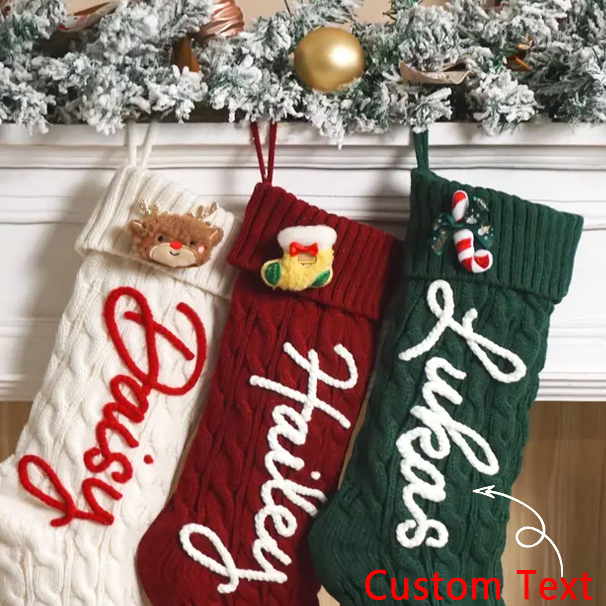 1PC Christmas decorative stock - Christmas Stocking Hanging recensie en prijs