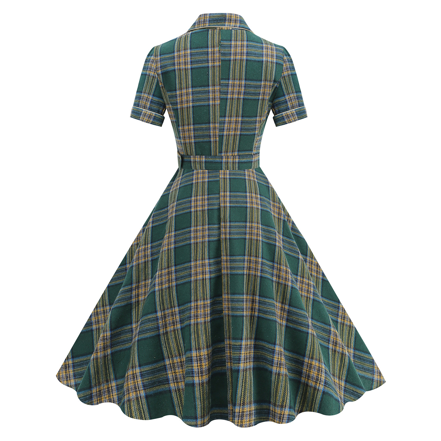 1950s Vintage Plaid Notched Co - Christmas Throw Blanket recensie en prijs
