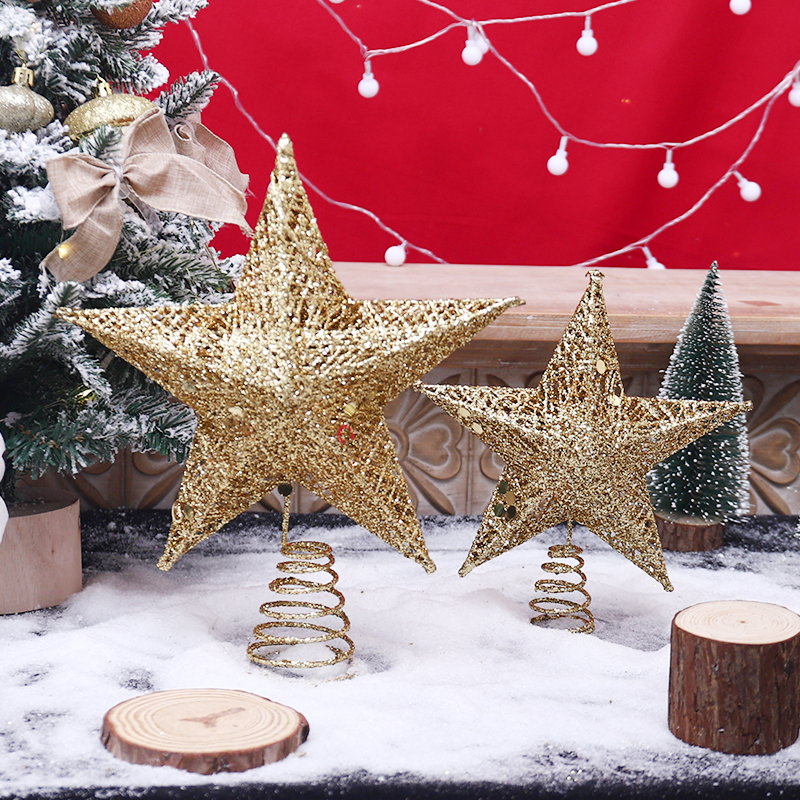 Glitter Christmas Tree Topper  - Star Tree Topper recensie en prijs