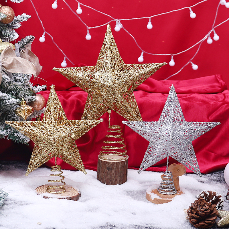 Glitter Christmas Tree Topper  - Star Tree Topper recensie en prijs