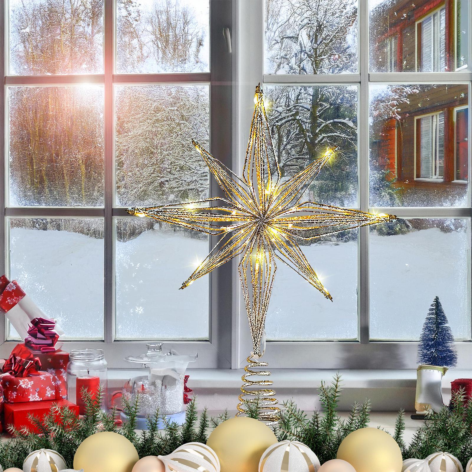 Christmas Tree Topper 3D Star  - Star Tree Topper recensie en prijs